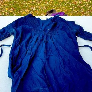 Longe see through shirt